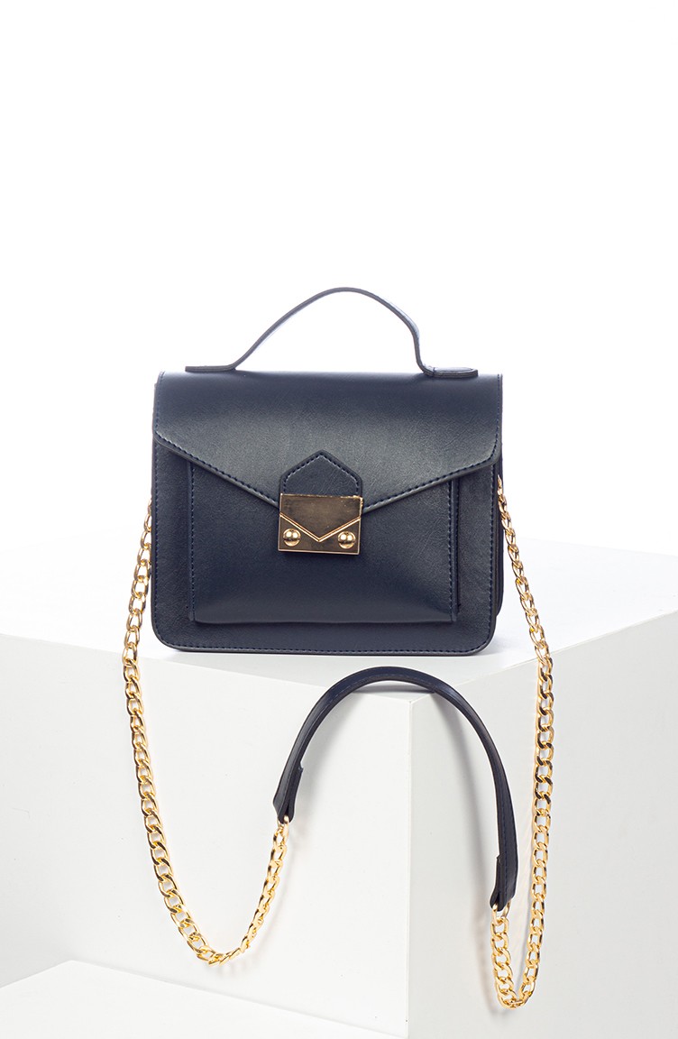 Women´s Cross Shoulder Bag Navy Blue 401102 Sefamerve