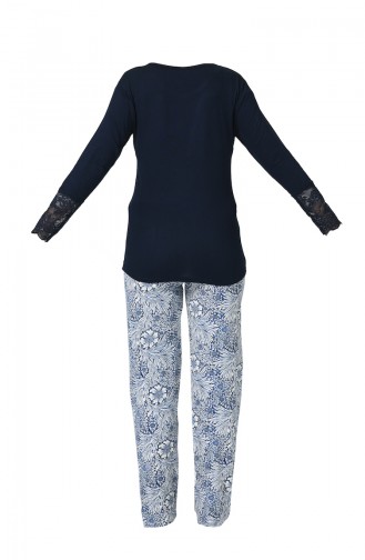 Navy Blue Pyjama 1004-01