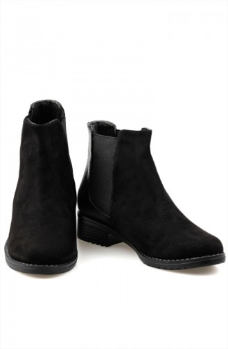 Black Boots-booties 26037-14