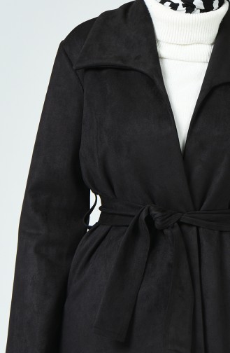 Black Trench Coats Models 0032-01