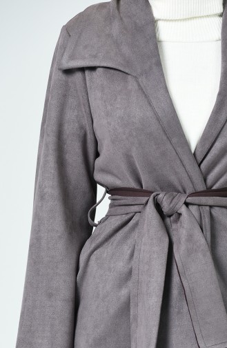 Gray Trench Coats Models 0032-05