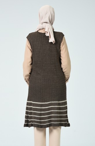 Brown Gilet 8040-06