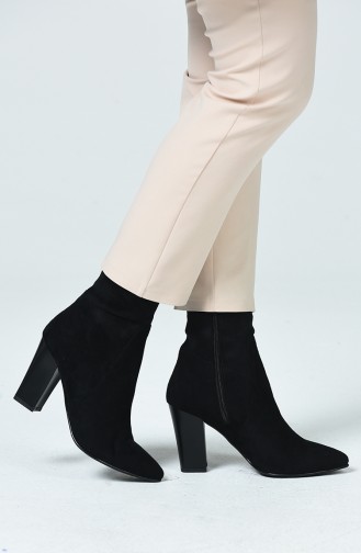 Black Boots-booties 3246-01