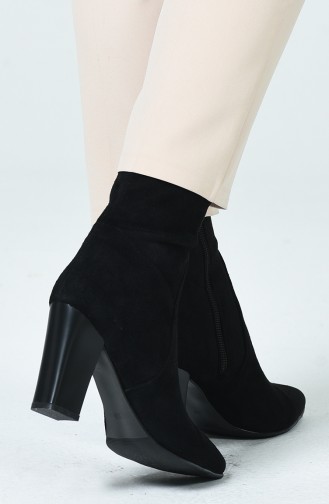 Black Boots-booties 3246-01