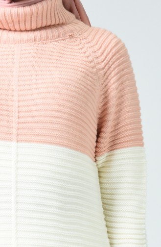 Tricot Reglan Sleeve Sweater Powder 2230-07