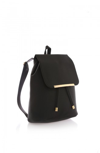 Stilgo Sac à Dos Femme CN46Z-12 Noir Motifs 46Z-12