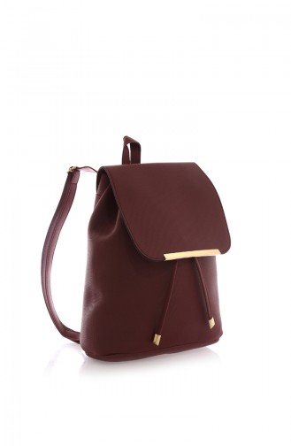 Claret Red Backpack 46Z-17