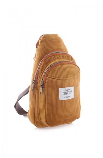 Stilgo Damen Rucksack  TL174Z-03 Tabak Samt 174Z-03
