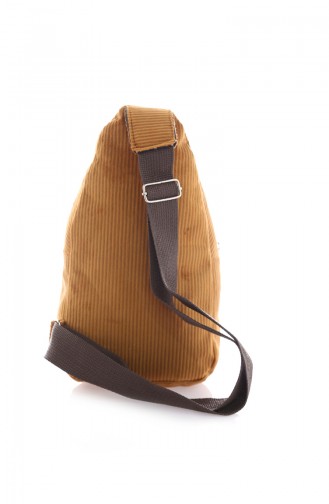 Stilgo Damen Rucksack TL174Z-03 Tabak Samt 174Z-03