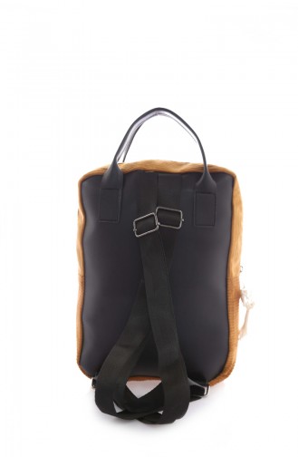 Stilgo Damen Rucksack TL176Z-03 Tabak Samt 176Z-03