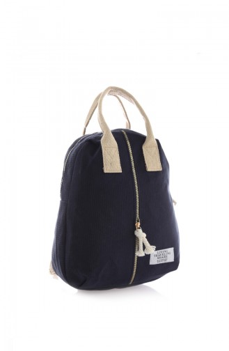 Navy Blue Backpack 182Z-02