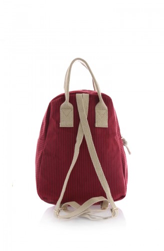 Stilgo Bayan Sırt Çantası TL182Z-03 Bordo Kadife