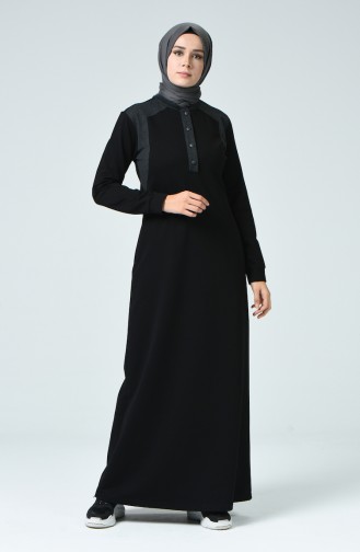 فستان أسود 9138-03