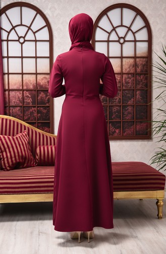 Zwetschge Hijab Kleider 2704-07