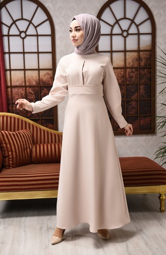 Gems Hijab Dress 2704-09