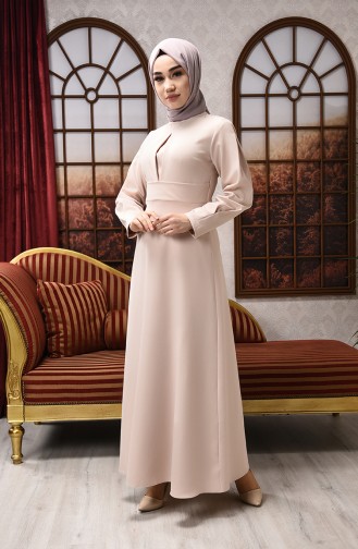 Gems Hijab Dress 2704-09