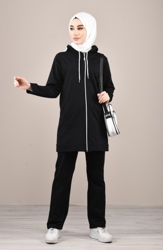 Eşofman Takım 80085-01 Siyah 80085-01