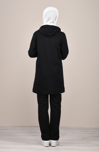 Eşofman Takım 80085-01 Siyah 80085-01