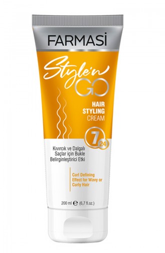 Farmasi Style n Go Revitalisant Pour Cheveux Bouclés 200 Ml 1108192 1108192