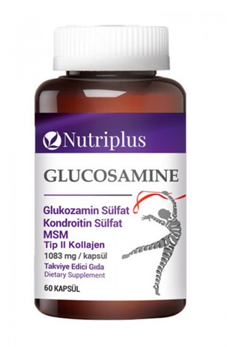 Farmasi Nutrıplus Glukozamın Kondroıtın MsmTıp Iı Collagen 60 Kapsel 9700703 9700703