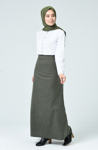 Khaki Skirt 6403-05