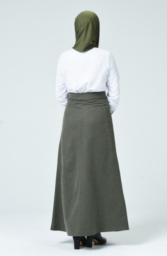 Khaki Skirt 6403-05