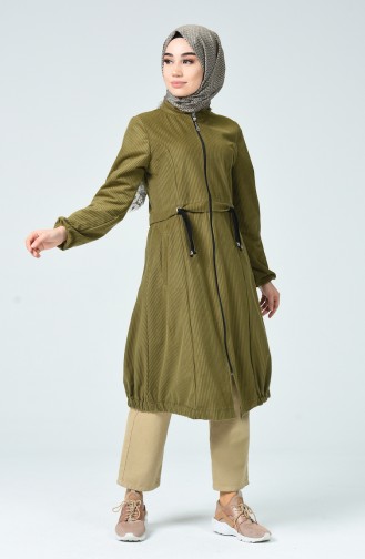 Samt Saisonale Cape 0030-08 Khaki Grün 0030-08