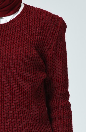 Weinrot Pullover 3450-07