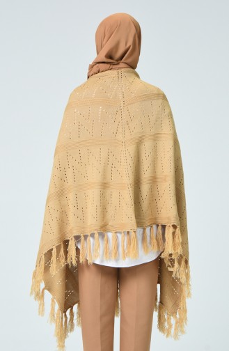 Camel Poncho 1007-05