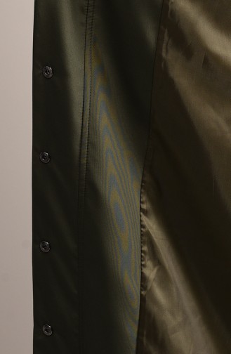 Khaki Trench Coats Models 0033-02