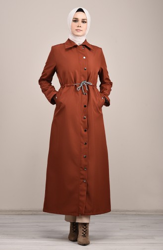 Brick Red Trenchcoat 0033-03