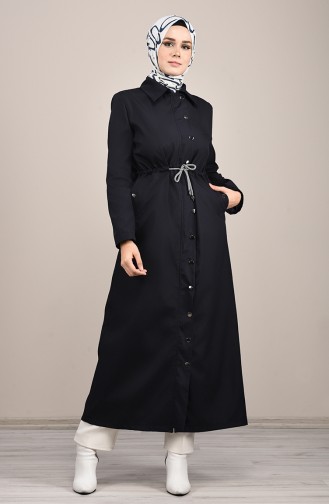 Navy Blue Trenchcoat 0033-05