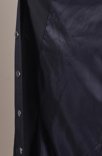 Trench Coat Bleu Marine 0033-05