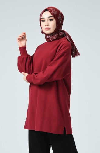 Basic Tunic Bordeaux 1396-03