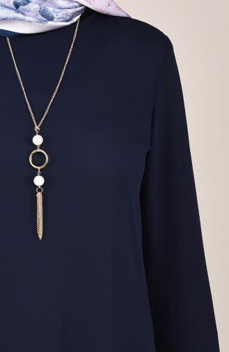 Navy Blue Tunics 8066-07