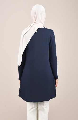 Light Navy Blue Tunics 8066-11