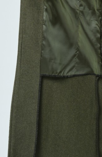 معطف طويل كاكي 5280B-01