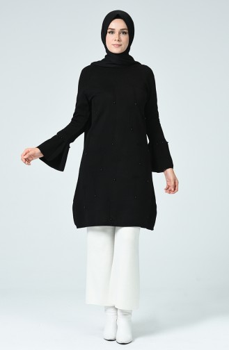 Pull Tricot Perlées 3025-04 Noir 3025-04