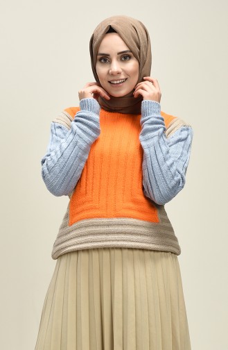 Orange Sweater 1962-01