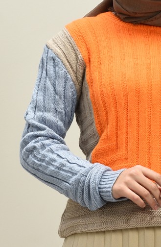 Orange Sweater 1962-01
