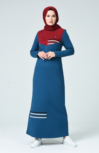 Indigo İslamitische Jurk 99241-03