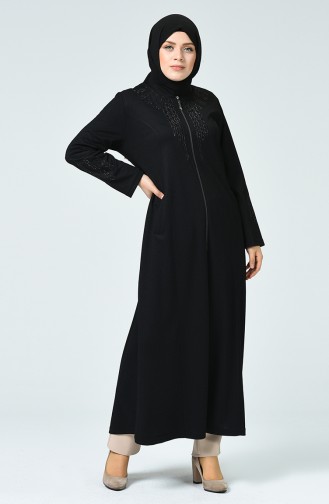 Black Abaya 0223-04