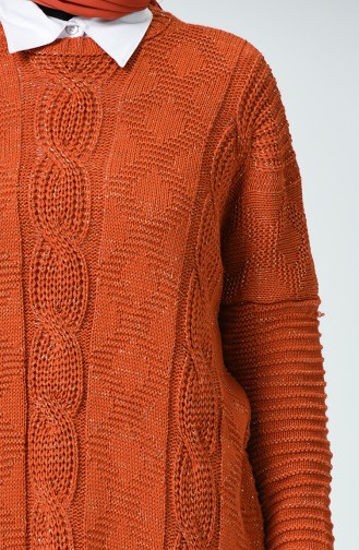 Tricot Silvery Sweater Brick 1936-02
