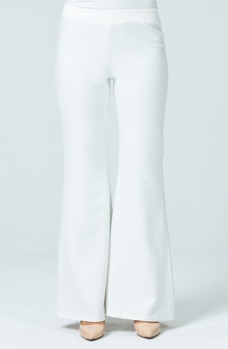 Spanish Trousers White 1157PNT-03