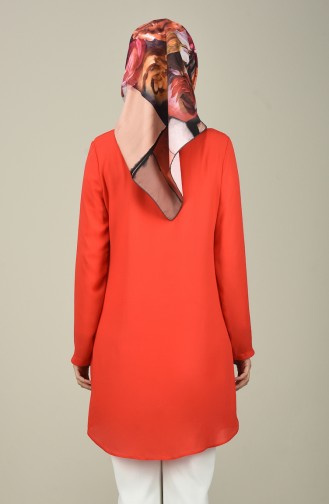 Basic Tunik 8066-15 Nar Çiçeği