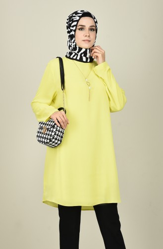 Basic Tunik 8066-17 Koyu Sarı