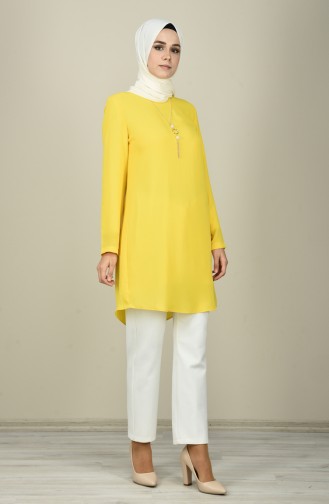 Basic Tunic Lemon Yellow 8066-28