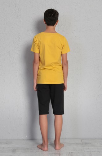Boy Pajamas Set Yellow 708118-A