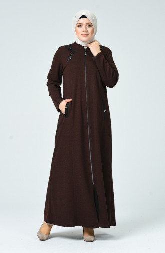 Brown Abaya 0226-04