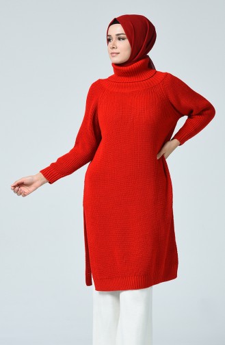 Rot Pullover 0551-01